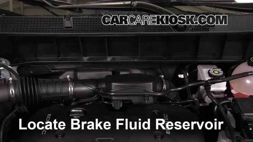 2017 GMC Acadia SLE 2.5L 4 Cyl. Brake Fluid